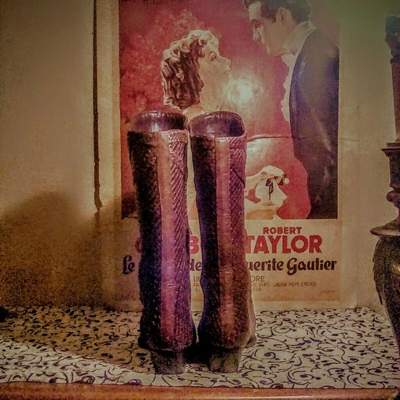 Sesto Meucci sz 6M leather weave boots - Picture 3 of 8